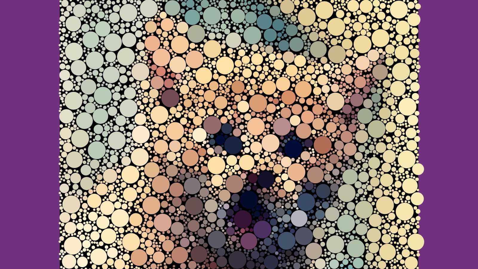 "Animated Cirle Packing - Image" code example